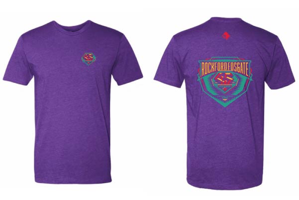 POP25-45PPLCAN-XL / Limited Edition 45th Anniversary Vintage logo & RF Canada stamp - Purple Rush - XL
